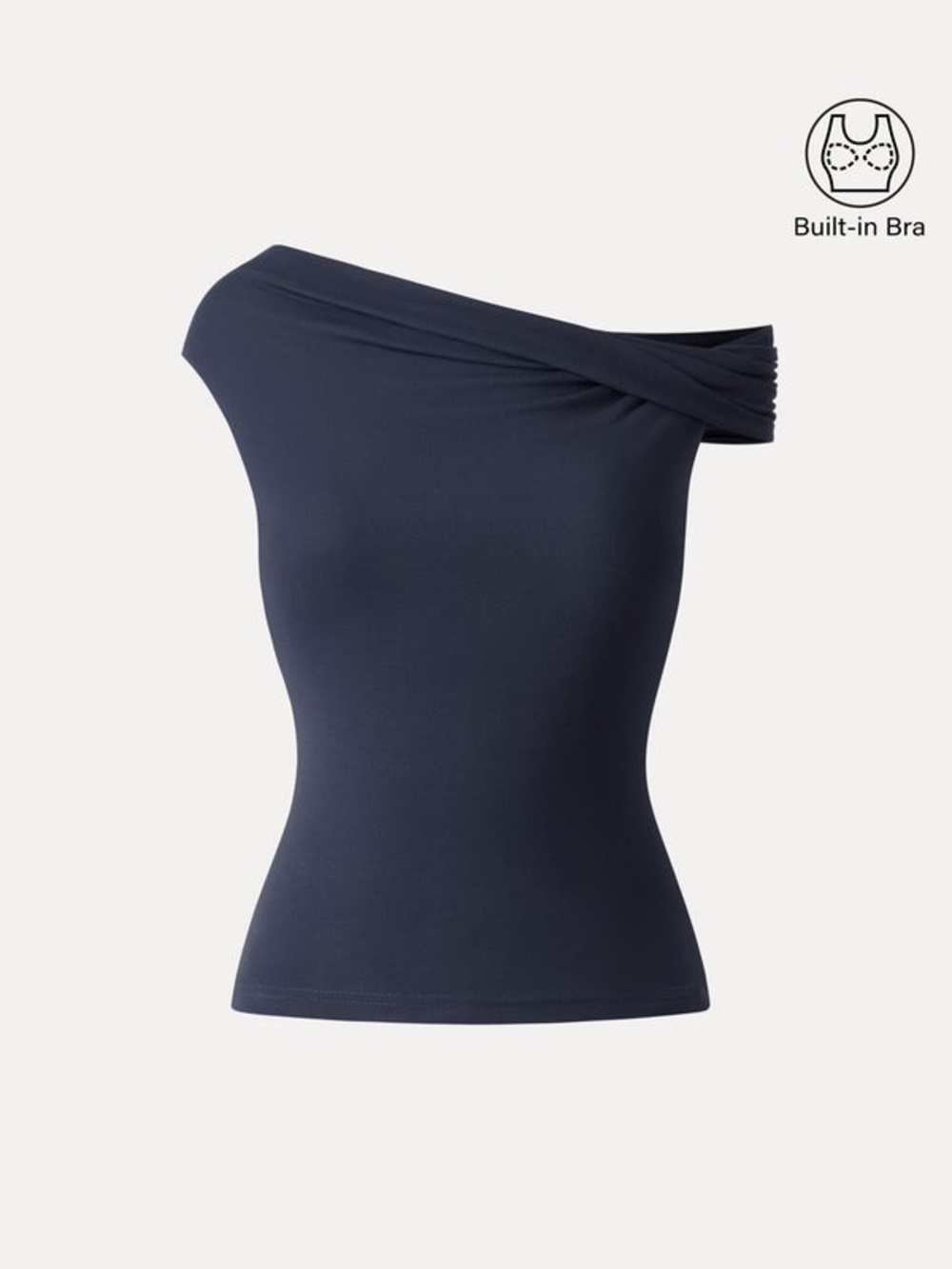 OGL Built-In Bra Tank Top - Black